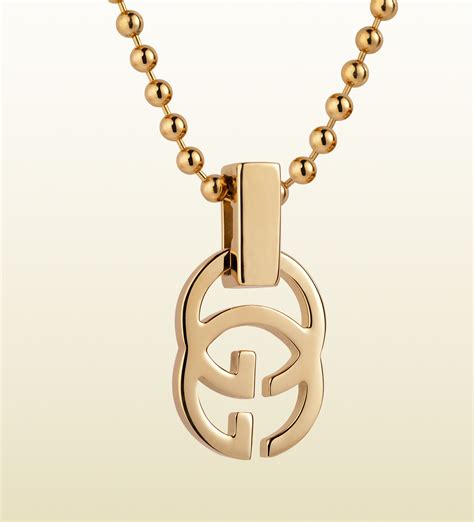 gold tone gucci necklace|gucci interlocking g necklace gold.